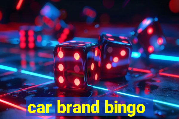 car brand bingo